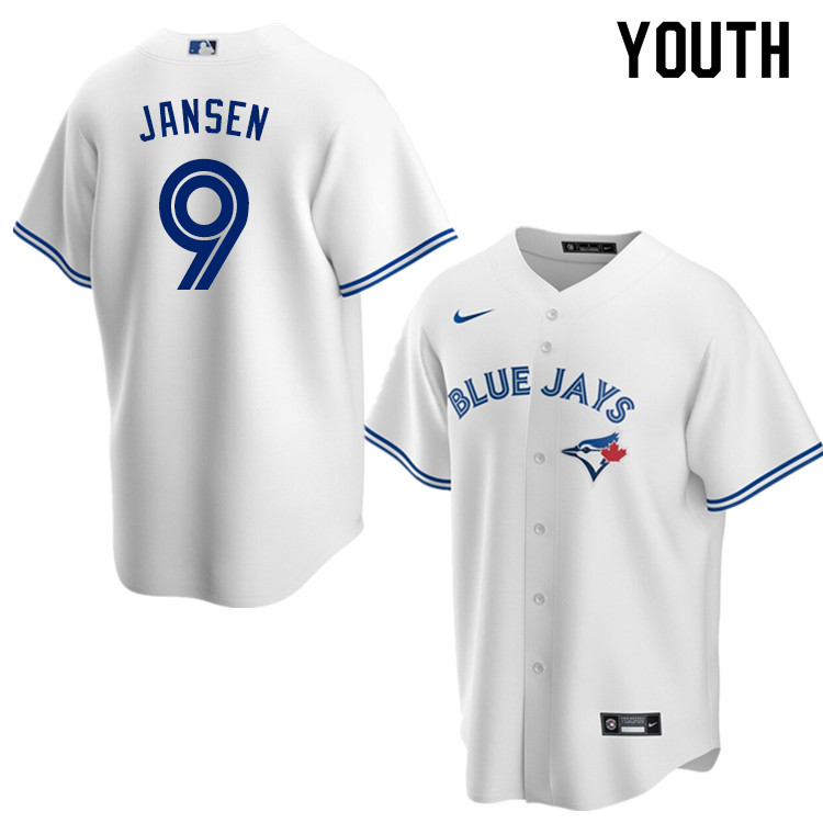Nike Youth #9 Danny Jansen Toronto Blue Jays Baseball Jerseys Sale-White